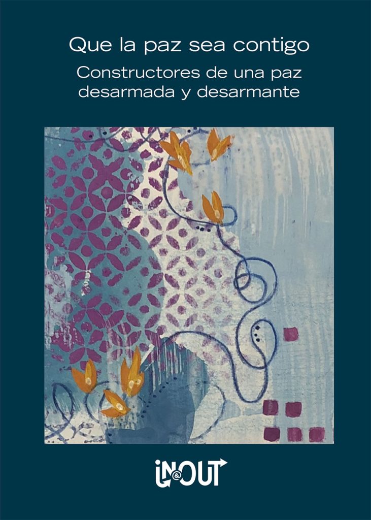 Cuaderno in&out la paz sea contigo portada